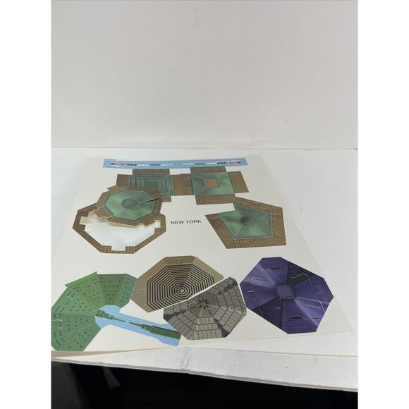 PUZZ3D New York City 3D Puzzle 3141pc Twin Towers NYC Vintage - Picture 8 of 9